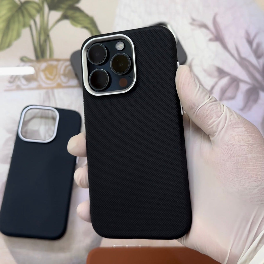 Premium Textured iPhone Case – Shockproof & Anti-Slip