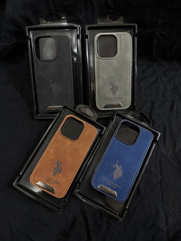 US Polo Classic Fabric Premium Case for iPhone