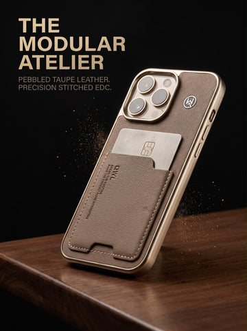 Premium leather wallet case with magsafe…..