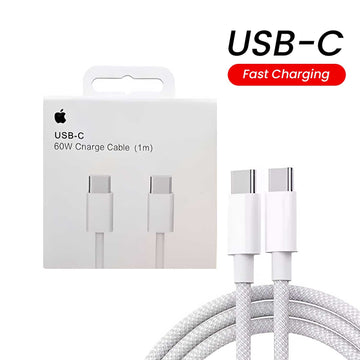 IPhone C to C Charging Cable 60W for 15, 16 & 17 Series