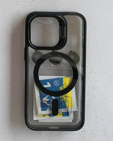 Metallic Case with Free Lense for IPhones